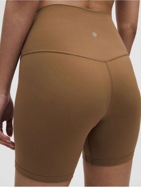 Lululemon Align High Rise Shorts 6” Allspice Nulu Buttery Soft Women’s 6 NWOT